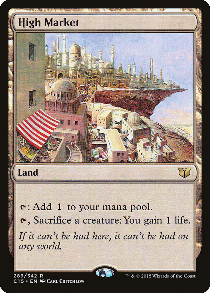 Magic-kaart High Market C15-289 uit Commander 2015 (Rare) Hauptbild