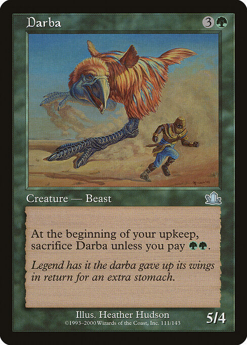 Darba – Prophecy (PCY-111) Magic: The Gathering card | LC-REM-20260804-15526041354572-d82636dc-4b3e-44a8-bc72-dab1275dfb6d