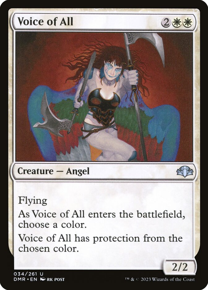 Voice of All - Dominaria Remastered (Uncommon) [DMR-34] Main image