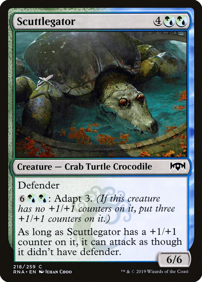 Scuttlegator - Ravnica Allegiance (Common) [RNA-218] Hauptbild