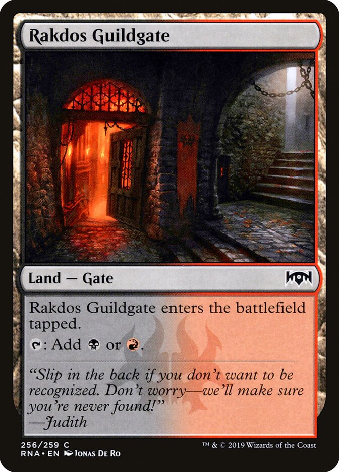 Rakdos Guildgate (V.2) - Ravnica Allegiance (Common) [RNA-256] Hauptbild