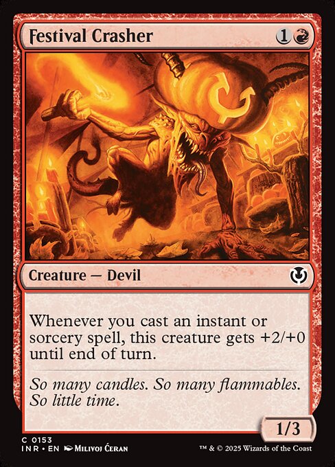 Festival Crasher – Innistrad Remastered (INR-153) Magic: The Gathering card