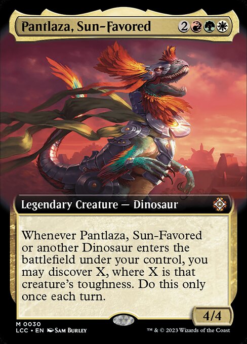 Pantlaza, Sun-Favored – The Lost Caverns of Ixalan Commander (LCC-30) Magic: The Gathering card | LC-REM-20260804-15393193754956-d8fb1ff3-21fb-4bb0-a242-88b018f49845