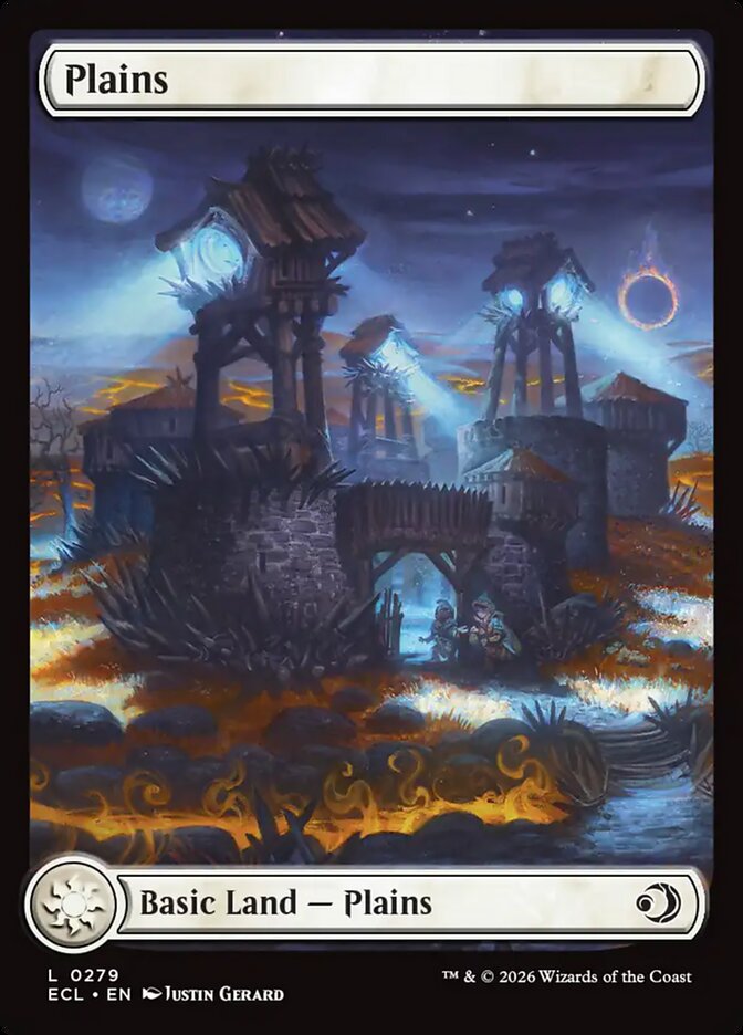 Plains (V.3) - Lorwyn Eclipsed (Land) [ECL-279] Main image