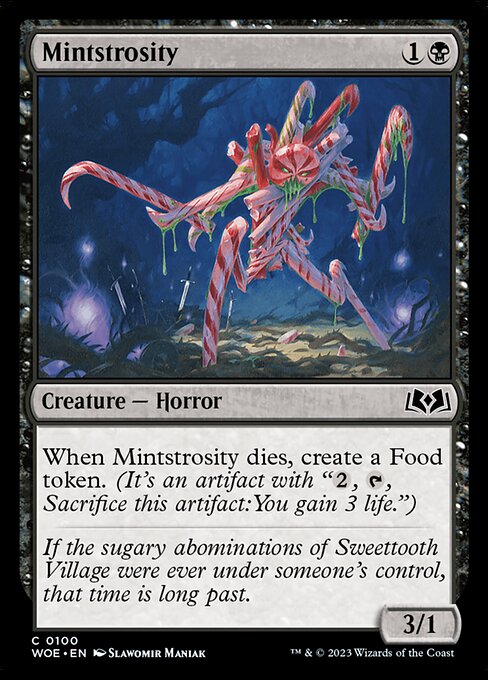 Mintstrosity – Wilds of Eldraine (WOE-100) Magic: The Gathering card