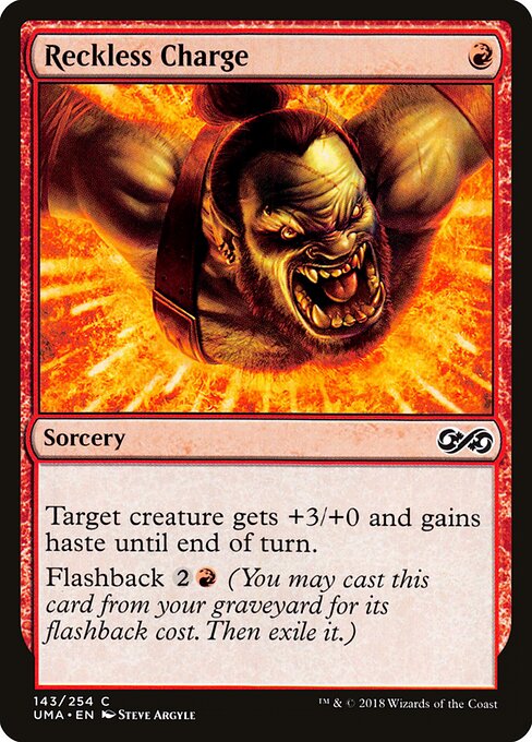 Reckless Charge – Ultimate Masters (UMA-143) Magic: The Gathering card | LC-REM-20260804-15610378322252-d9275605-15a0-4db6-bd7d-66755138e8d7