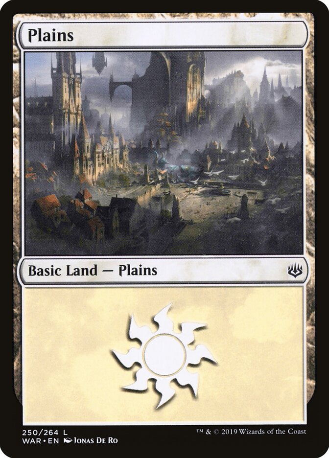 Plains (V.1) - War of the Spark (Land) [WAR-250]