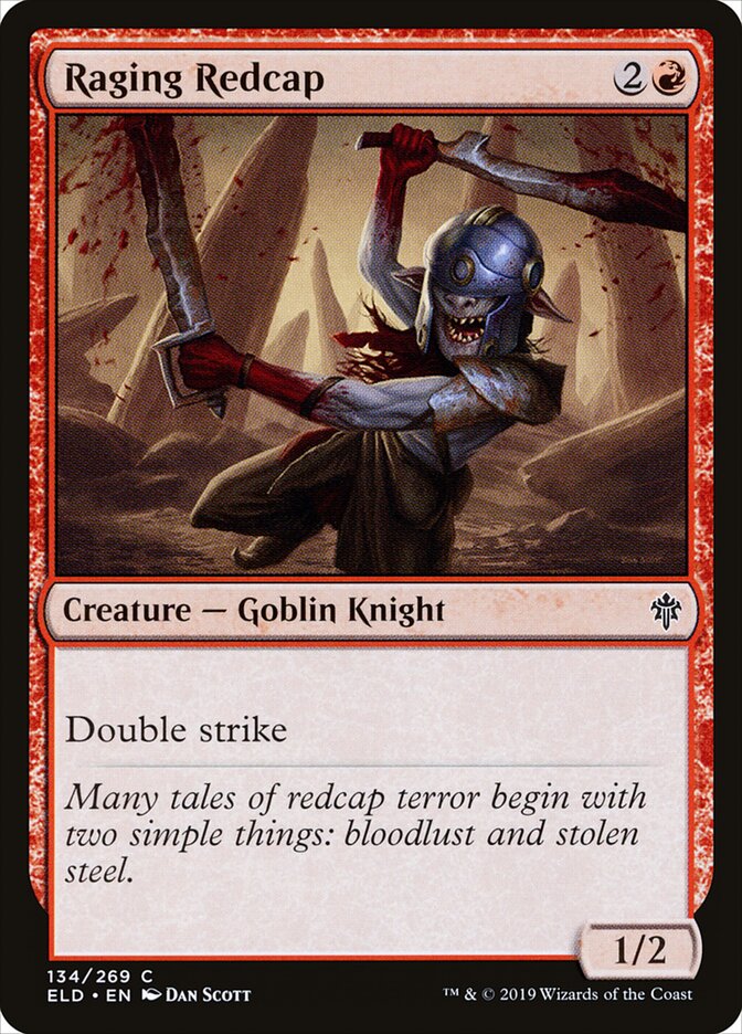 Raging Redcap - Throne of Eldraine (Common) [ELD-134]