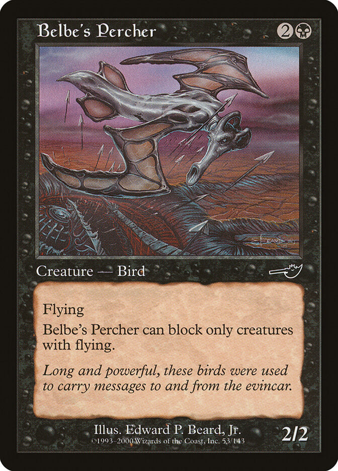 Magic-kaart Belbe's Percher NEM-53 uit Nemesis (Common) Hoofdafbeelding