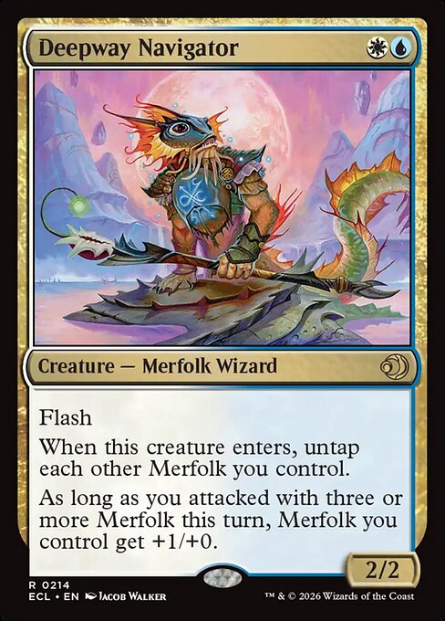 Deepway Navigator – Lorwyn Eclipsed (ECL-214) Magic: The Gathering card