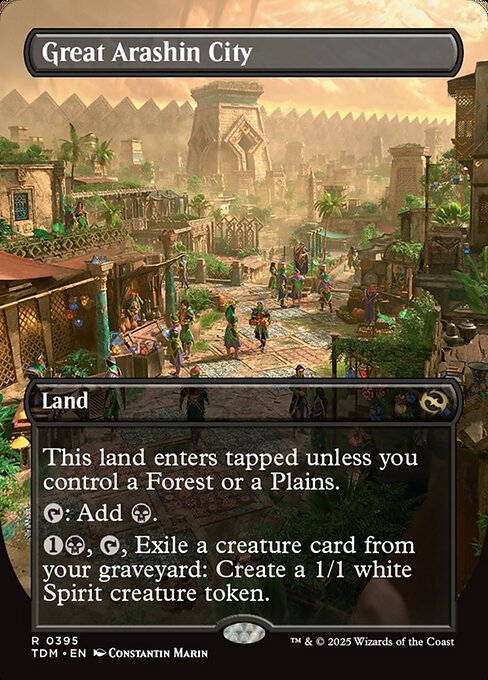 Great Arashin City – Tarkir: Dragonstorm (TDM-395) Magic: The Gathering card | LC-REM-20260804-15401859219788-d98fdfc0-5dd2-4059-8fd6-73378235de55