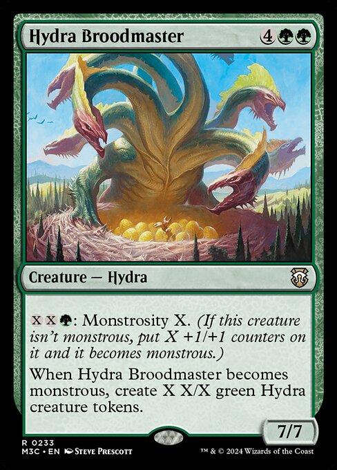 Hydra Broodmaster – Commander: Modern Horizons 3 (M3C-233) Magic: The Gathering card Immagine principale del prodotto