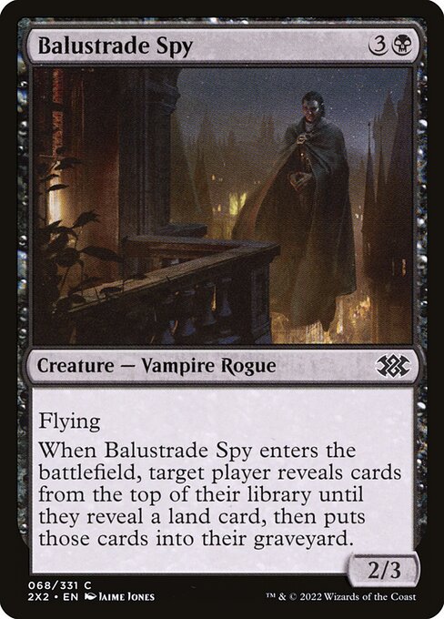 Balustrade Spy – Double Masters 2022 (2X2-68) Magic: The Gathering card Imagen principal del producto