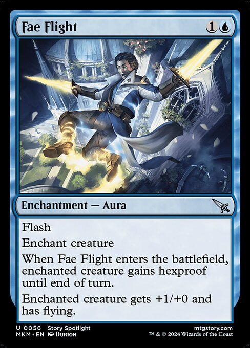 Fae Flight – Murders at Karlov Manor (MKM-56) Magic: The Gathering card