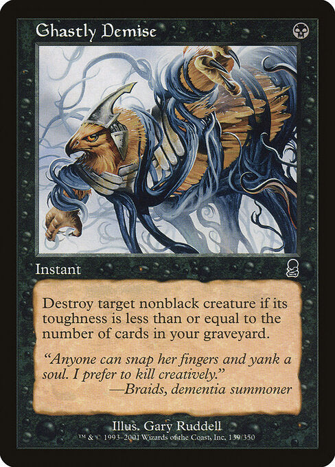 Ghastly Demise – Odyssey (ODY-139) Magic: The Gathering card