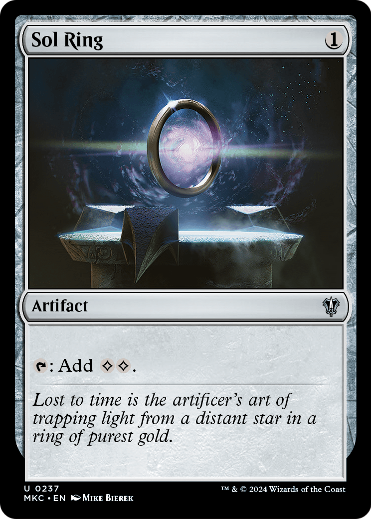 Sol Ring – Commander: Murders at Karlov Manor 237 – Magic: The Gathering single card Hoofdafbeelding