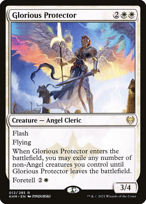 Glorious Protector – Kaldheim (KHM-12) Magic: The Gathering card