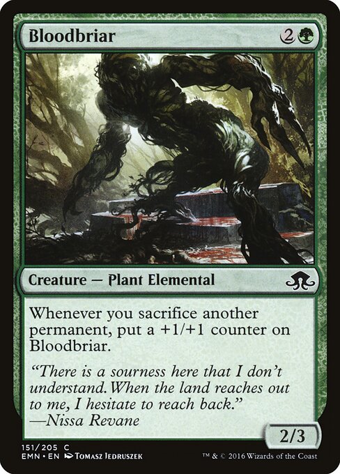 Bloodbriar – Eldritch Moon (EMN-151) Magic: The Gathering card