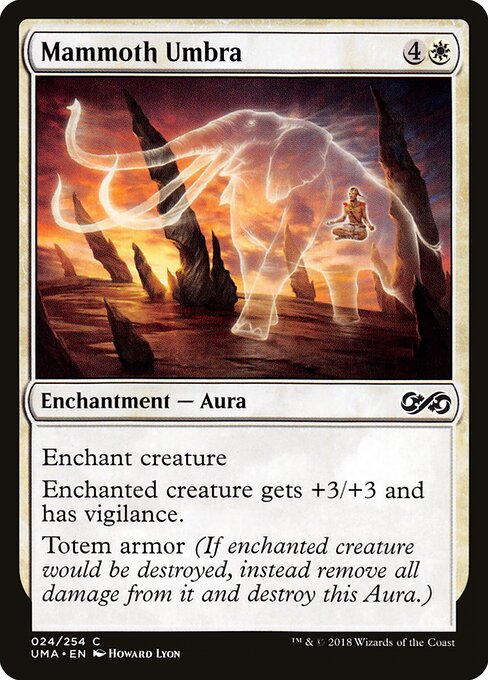 Mammoth Umbra – Ultimate Masters (UMA-24) Magic: The Gathering card | LC-REM-20260804-15610407715148-d9f9195c-cd12-47b7-8ebc-5c4a77a9002a