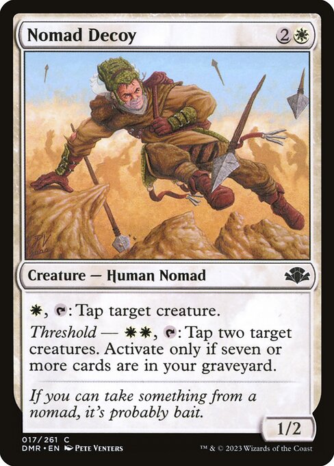 Nomad Decoy – Dominaria Remastered (DMR-17) Magic: The Gathering card