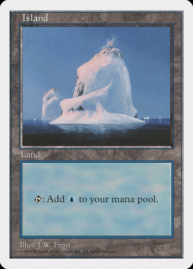 Magic-kaart Island 5ED-437 uit Fifth Edition (Land) Imagen principal del producto