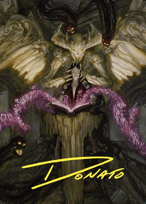 Demonic Tutor // Demonic Tutor – Commander Masters Art Series (ACMM-64) Magic: The Gathering card | LC-REM-20260804-15151894757708-da3faa72-b43d-4905-bde2-8b58350cd2c9 Main image