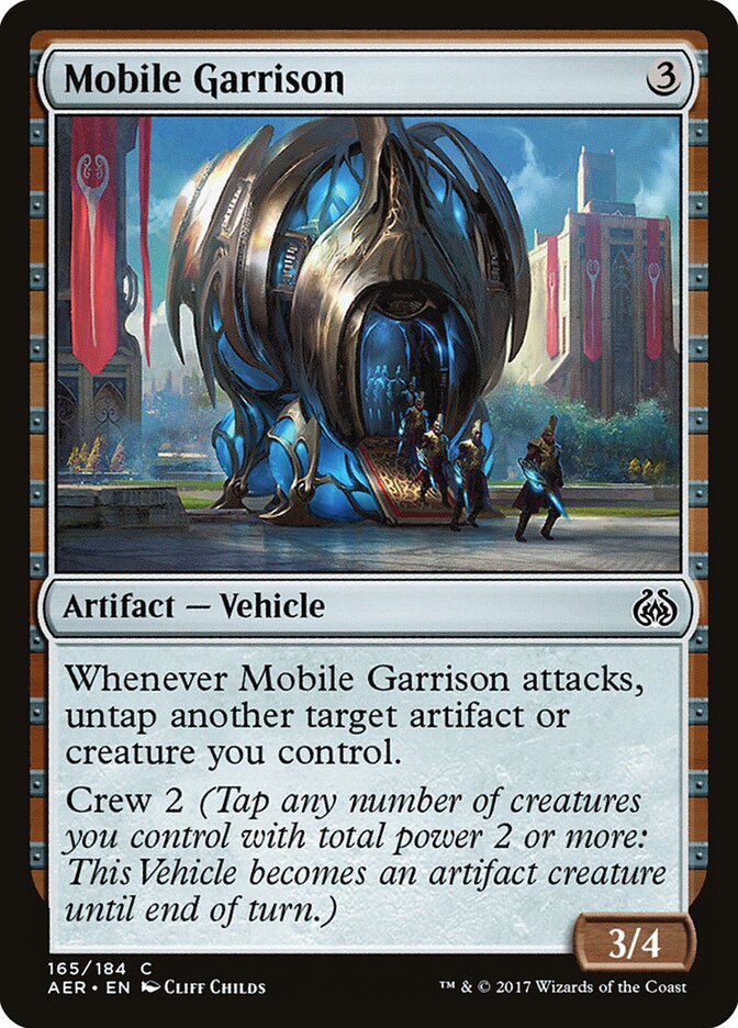 Mobile Garrison - Aether Revolt (Common) [AER-165]