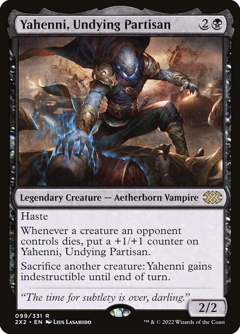 Yahenni, Undying Partisan – Double Masters 2022 (2X2-99) Magic: The Gathering card | LC-REM-20260804-15151597224268-da4f8f35-5860-4416-b7bb-9ba56540a28c Immagine principale del prodotto