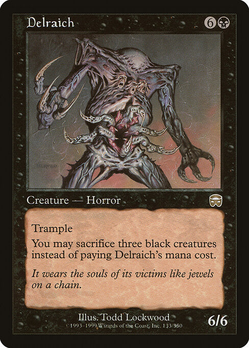 Delraich – Mercadian Masques (MMQ-133) Magic: The Gathering card