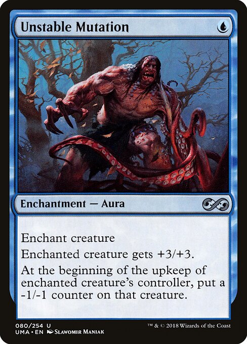 Unstable Mutation – Ultimate Masters (UMA-80) Magic: The Gathering card | LC-REM-20260804-15909429182796-da66b93a-11a6-4861-a775-d309b7adc461