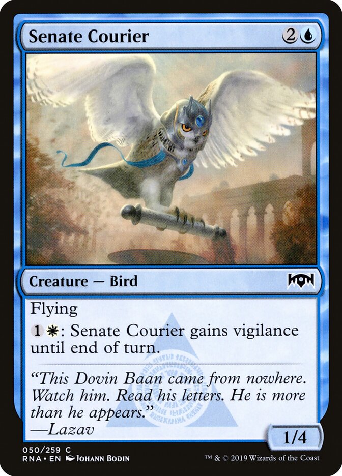 Senate Courier - Ravnica Allegiance (Common) [RNA-50] Hauptbild