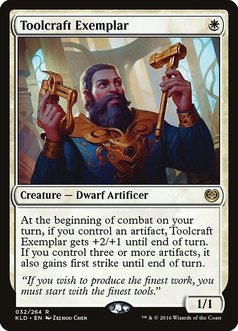 Toolcraft Exemplar – Kaladesh (KLD-32) Magic: The Gathering card | LC-REM-20260804-15150823801164-daae3dae-3297-4750-9bca-c8aadaf815ea