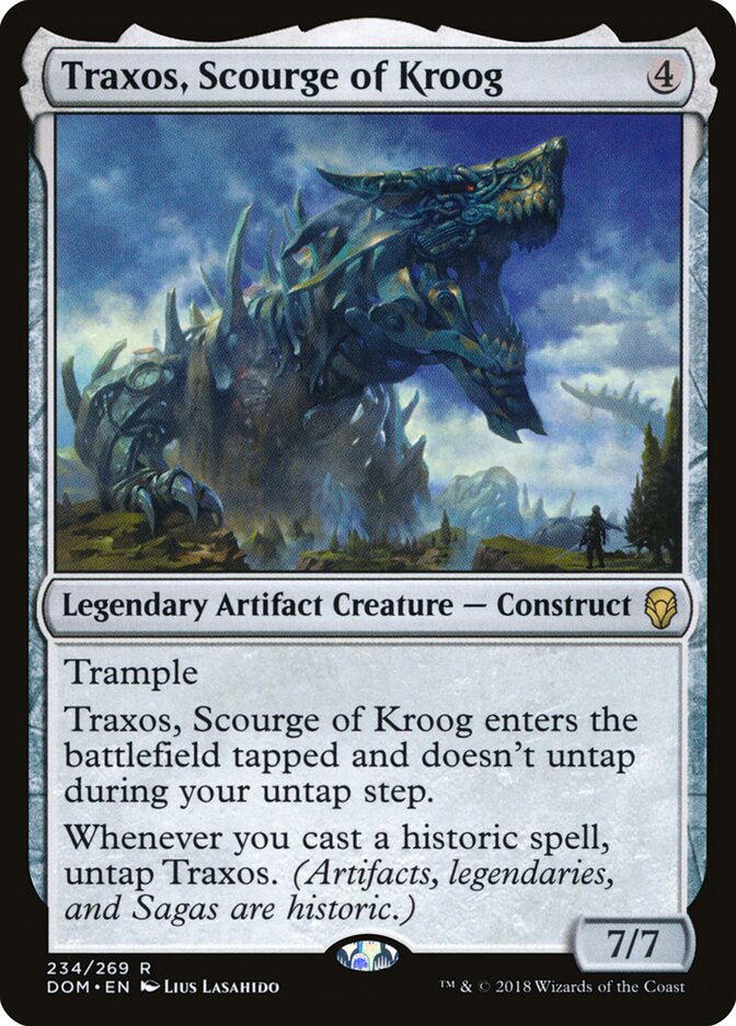 Traxos, Scourge of Kroog - Dominaria (Rare) [DOM-234]