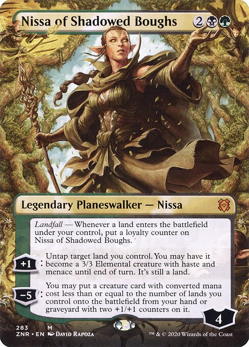 Nissa of Shadowed Boughs – Zendikar Rising (ZNR-283) Magic: The Gathering card | LC-REM-20260804-15151723512140-dabac59d-8319-417e-9cd5-e4ee59b2e5f2