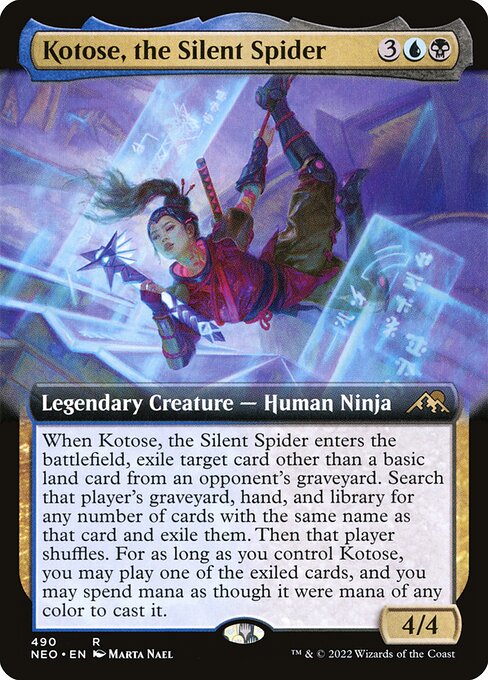 Kotose, the Silent Spider – Kamigawa: Neon Dynasty (NEO-490) Magic: The Gathering card | LC-REM-20260804-15151572451660-dabc4c53-365e-412e-8ce4-a9e67d12c33f