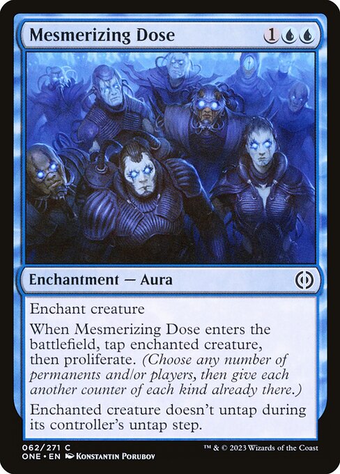 Mesmerizing Dose – Phyrexia: All Will Be One (ONE-62) Magic: The Gathering card | LC-REM-20260804-15711437324620-dac28e27-78aa-48b1-96fa-edca1fbcfb77 Hauptbild