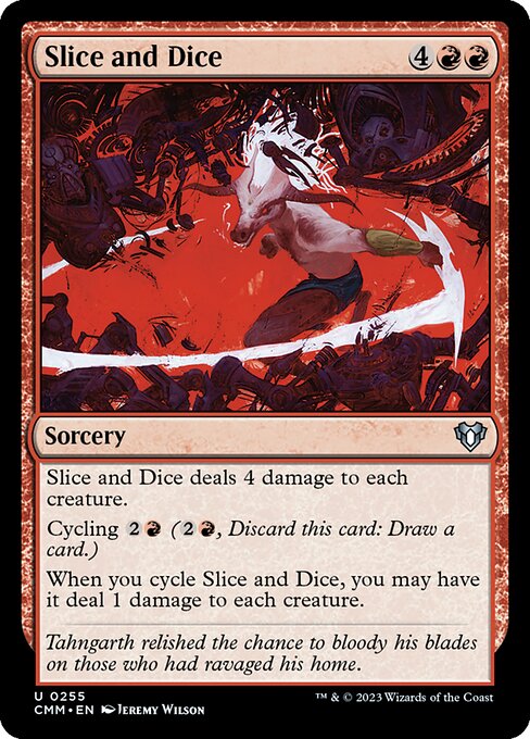 Slice and Dice – Commander Masters (CMM-255) Magic: The Gathering card Immagine principale del prodotto