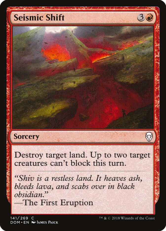 Seismic Shift - Dominaria (Common) [DOM-141]