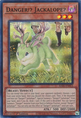 Danger!? Jackalope? - RA01-EN013 - Super Rare - 1st Edition