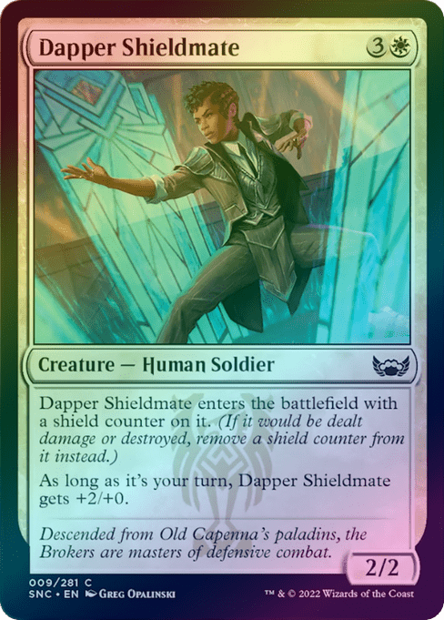 Dapper Shieldmate (Foil) (SNC)