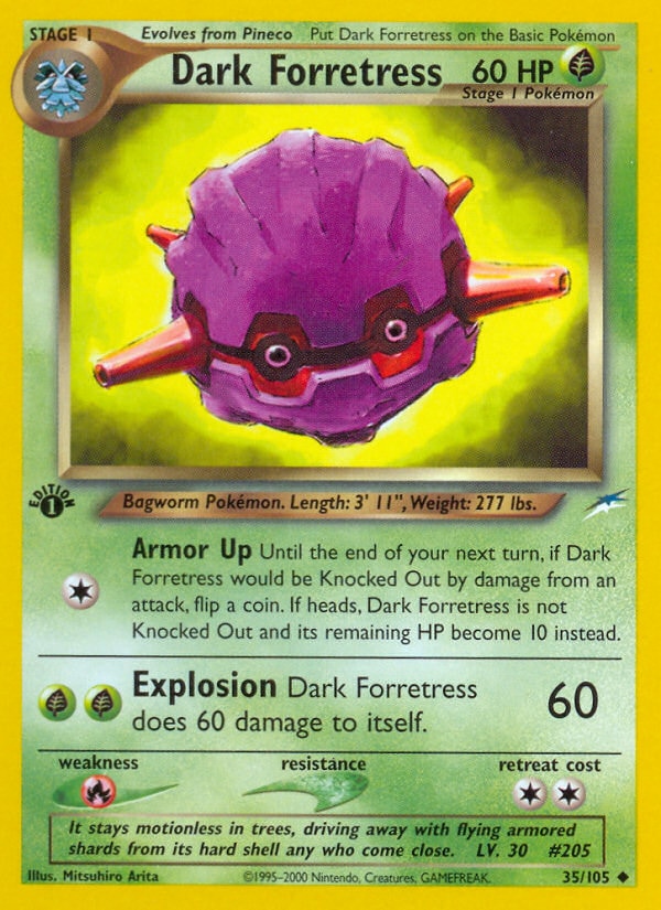 Dark Forretress – Neo Destiny 35 – Pokémon TCG single card | Lichcards Hauptbild
