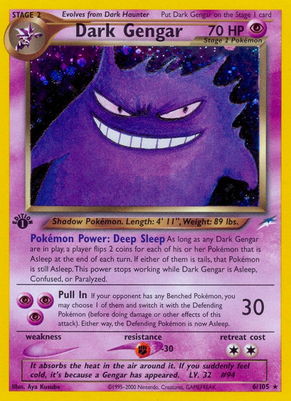 Dark Gengar – Neo Destiny 6 – Pokémon TCG single card | Lichcards
