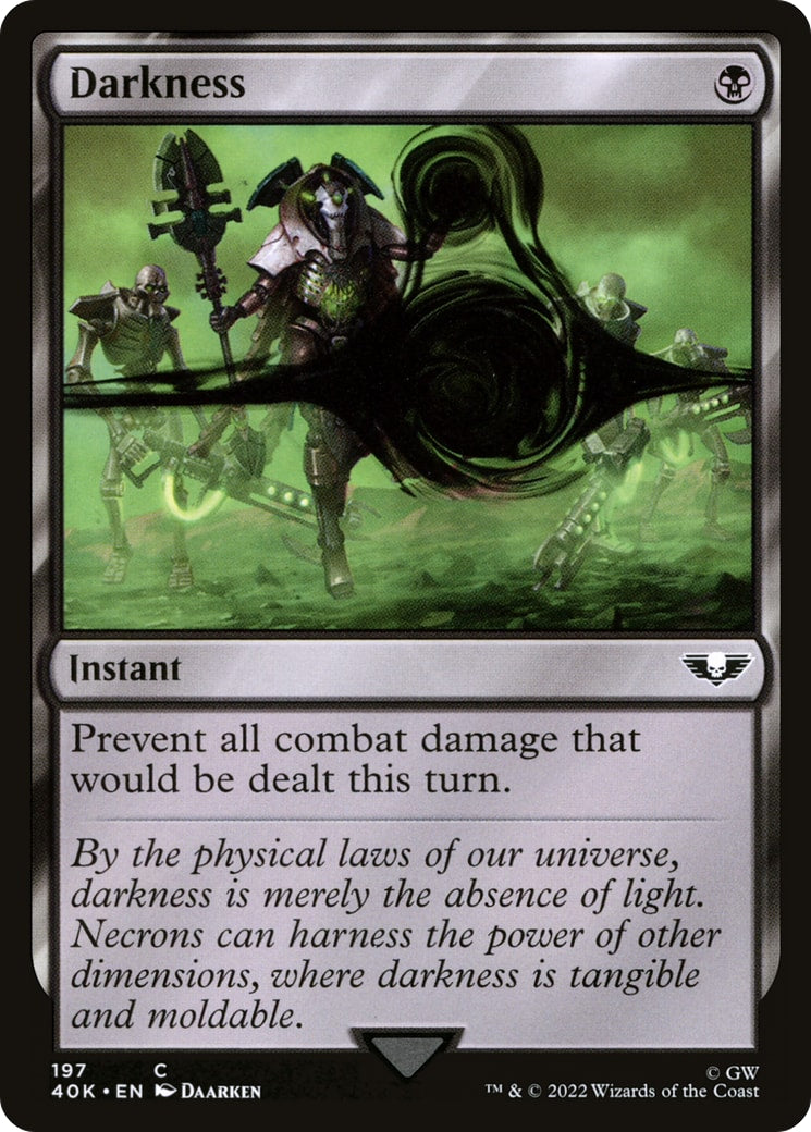 Darkness – Universes Beyond: Warhammer 40,000 197 – Magic: The Gathering single card | Lichcards Hoofdafbeelding