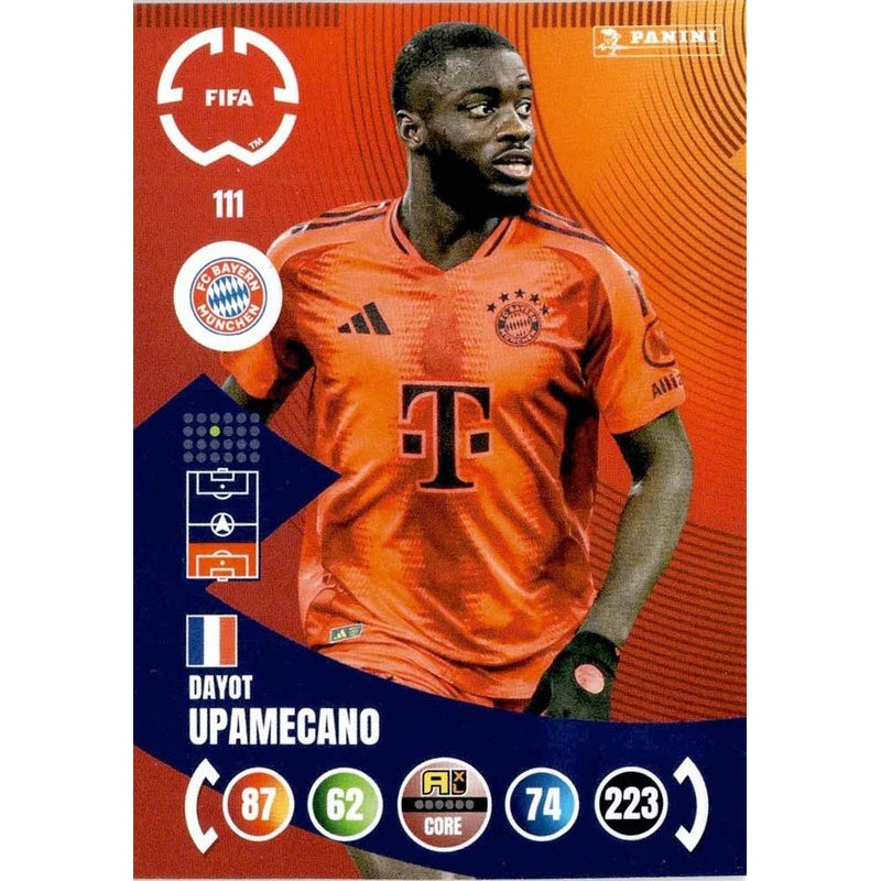 Dayot Upamecano FC Bayern München Panini FIFA Club World Cup 2025 Adrenalyn XL Base 111