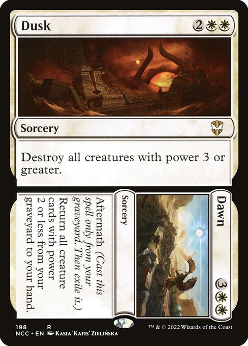 Dusk // Dawn – New Capenna Commander (NCC-198) Magic: The Gathering card | LC-REM-20260804-15150854144332-db0a5840-cbf7-4899-932b-8bdcbbf2e5f8