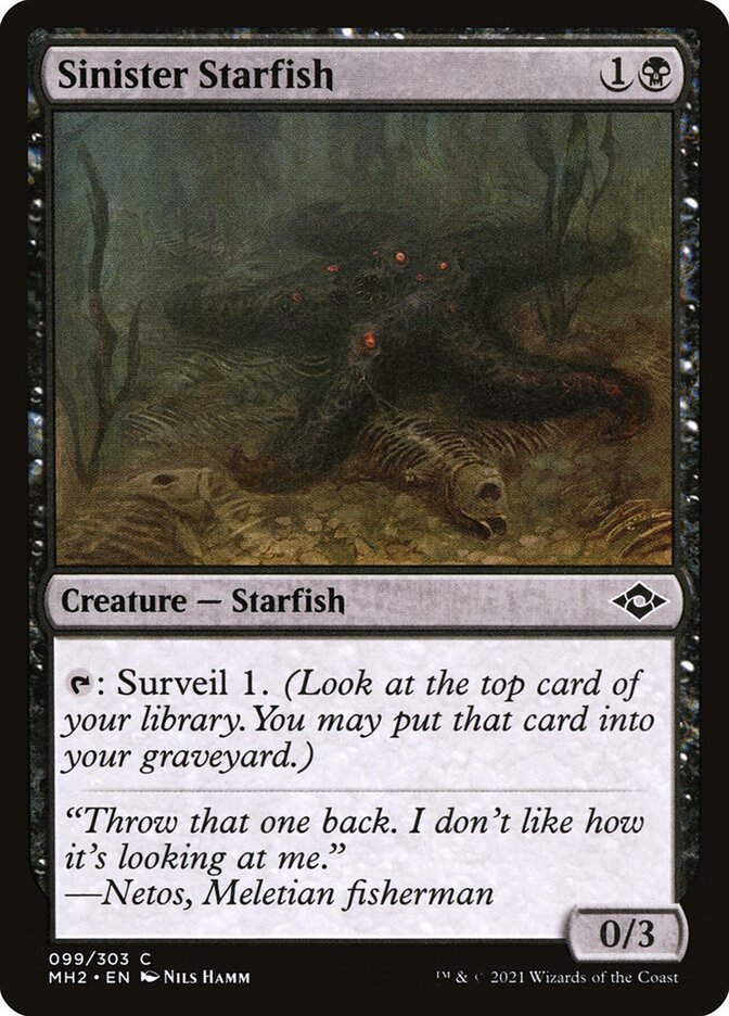 Sinister Starfish - Modern Horizons 2 (Common) [MH2-99] Image principale du produit