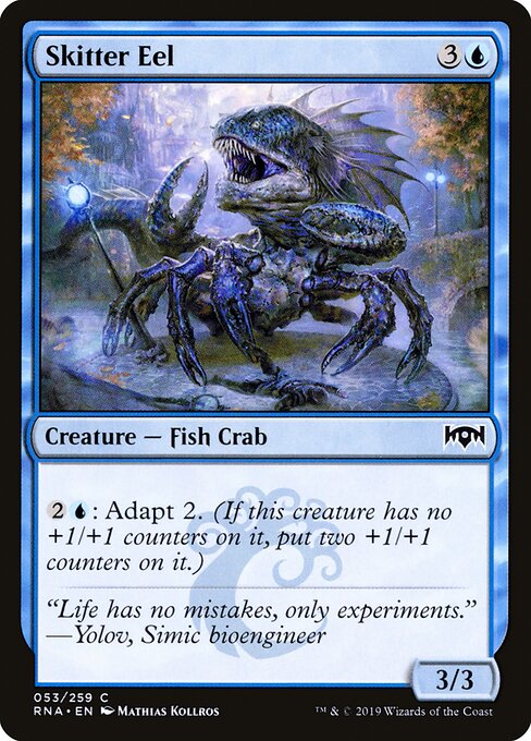 Skitter Eel – Ravnica Allegiance (RNA-53) Magic: The Gathering card