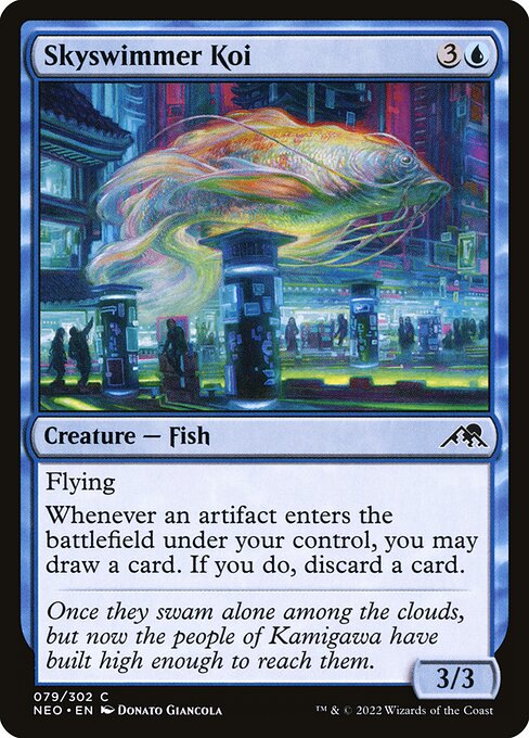 Skyswimmer Koi – Kamigawa: Neon Dynasty (NEO-79) Magic: The Gathering card | LC-REM-20260804-15765058093388-db50259b-8ca8-4fbe-8ae3-6b0312d70980 Main image