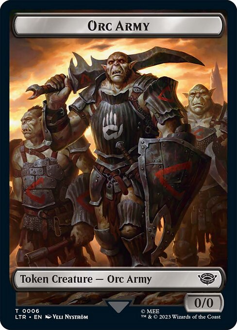 Orc Army – Tales of Middle-earth Tokens (TLTR-6) Magic: The Gathering card | LC-REM-20260804-15151016804684-db598f33-2ff9-4e0b-a067-05fecc03435f