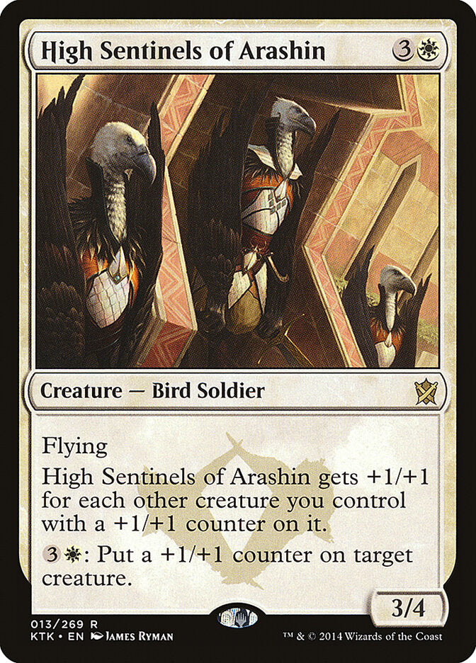 High Sentinels of Arashin - Khans of Tarkir (Rare) [KTK-13]